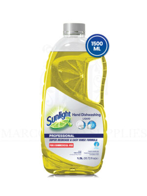 Sunlight Professional Hand Dishwashing Liquid (1500 ml) Yellow
